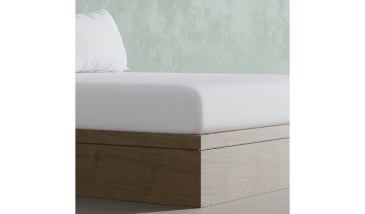 Panda London Bamboo 320 TC White Fitted Sheet - Double