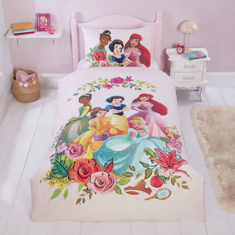 Disney Princess Pink Kids Bedding Set - Single 0