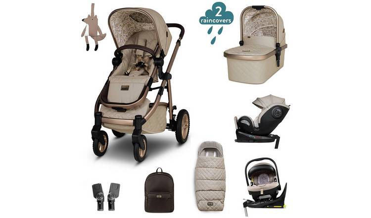 Cosatto Wow 3 All Stage 8 piece Travel System Whisper