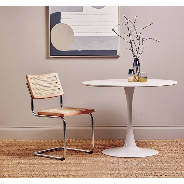 Fifty Five South Cebu Rattan Effect Dining Chair - Natural 0