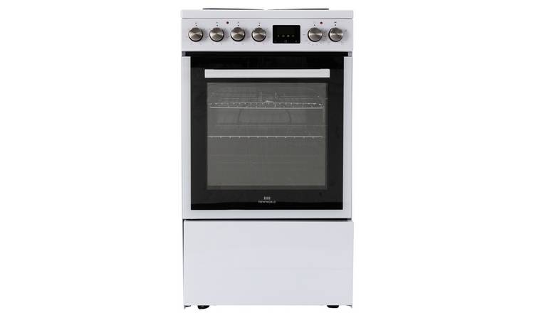 New World NWLS50SEW 50cm Single Electric Cooker - White