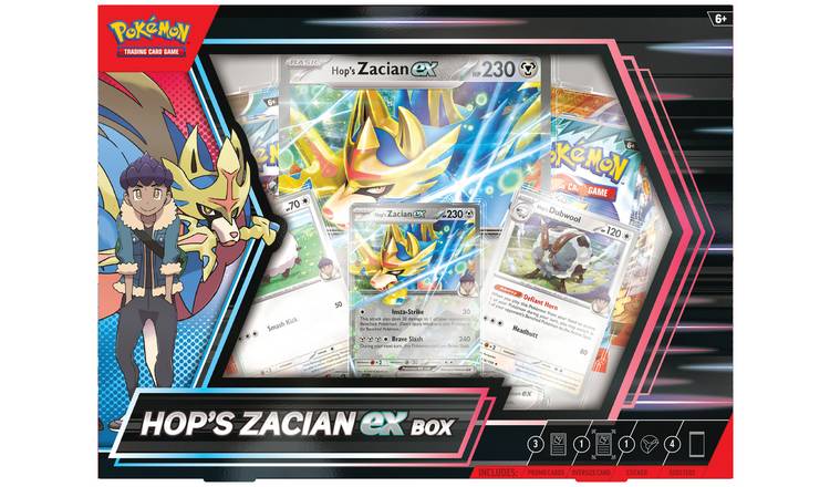 Pokémon Hops Zacian ex Box