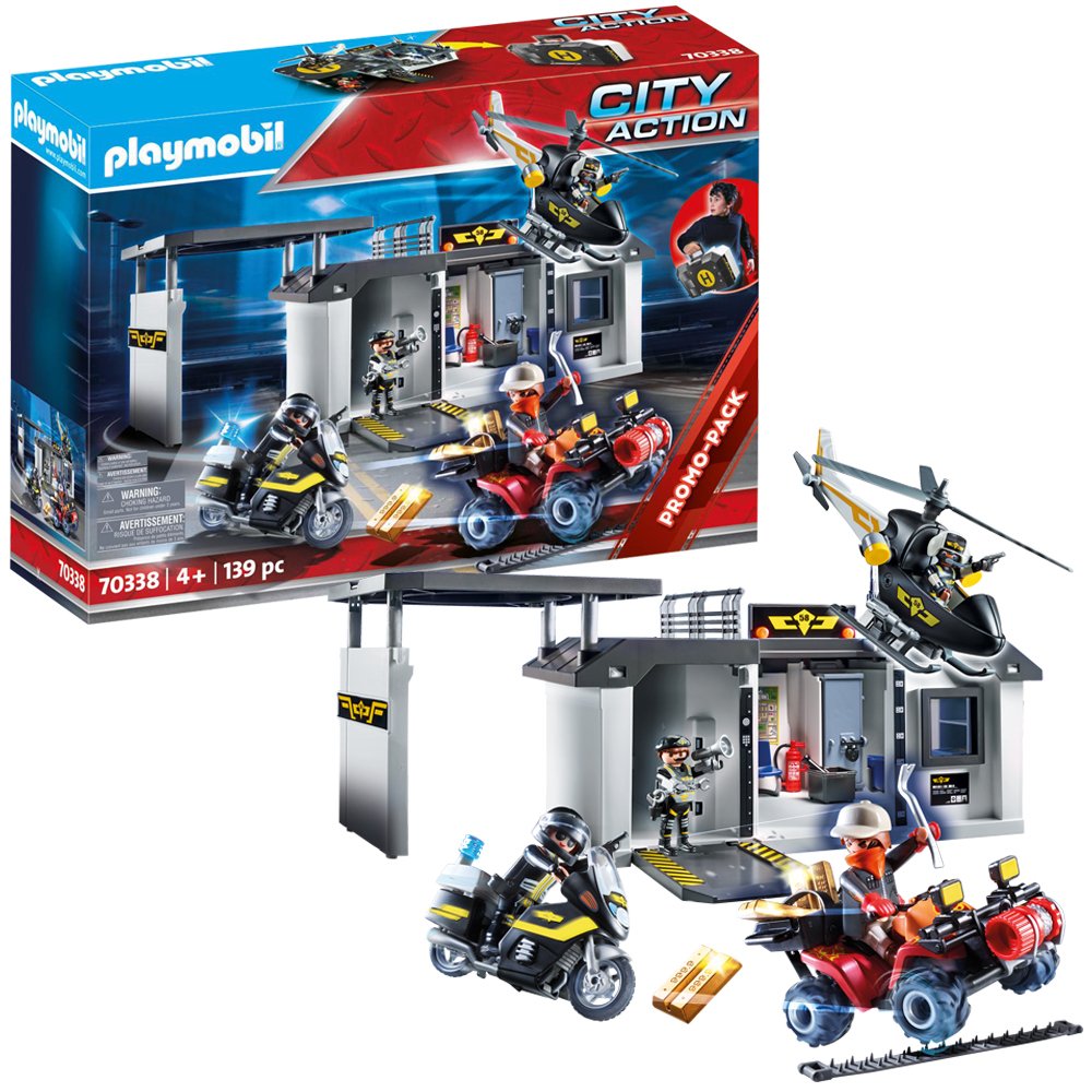 Playmobil 70338 City Action Take Along Police Headquarters Review