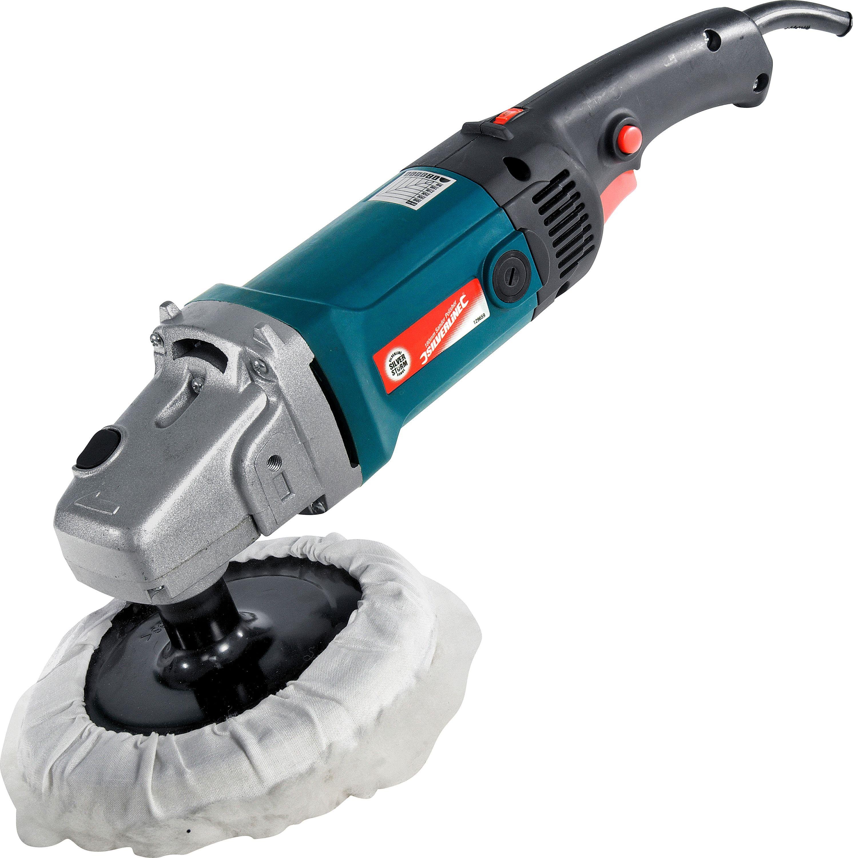 Silverline 129659 Silverstorm 180mm 1500W Sander Polisher