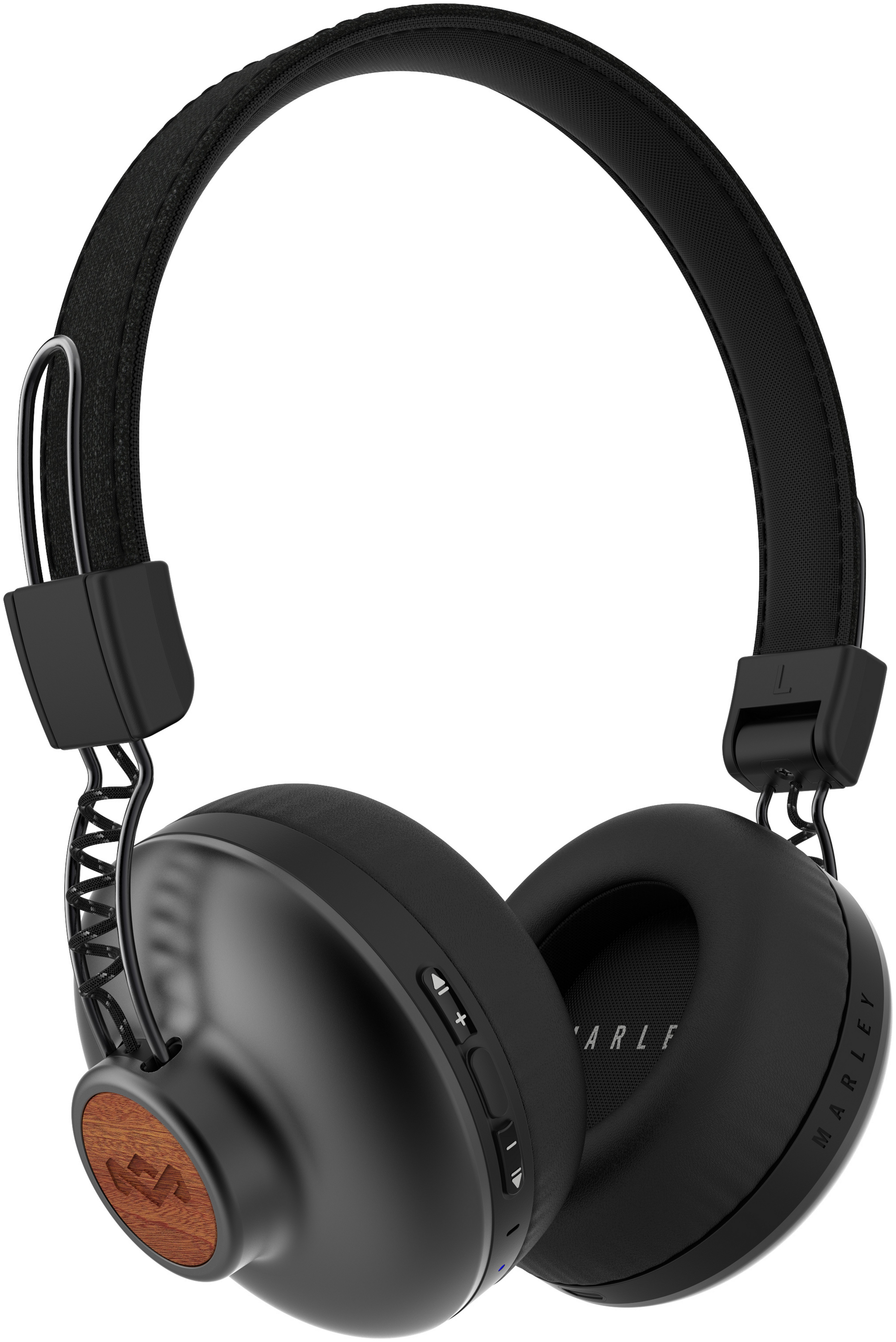 Marley Positive Vibration 2.0 Wireless Headphones - Black