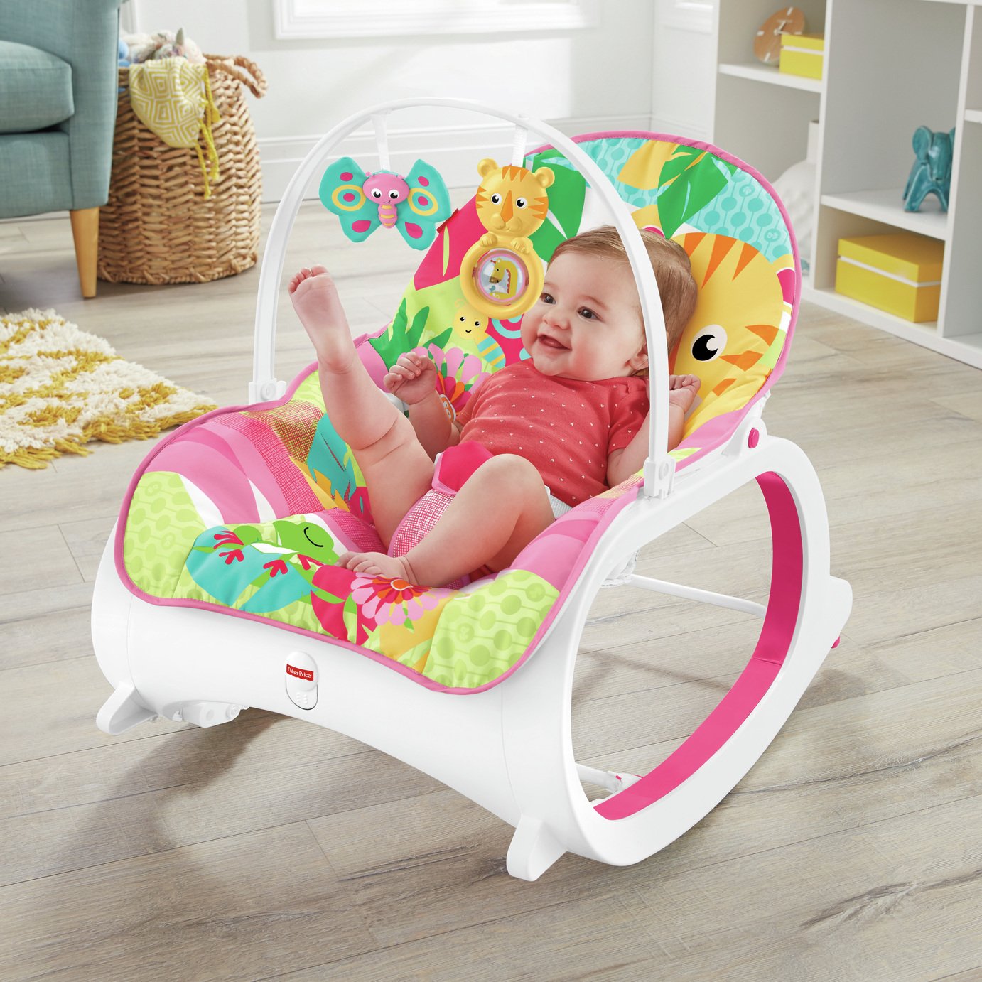 fisher price rainforest bouncer argos