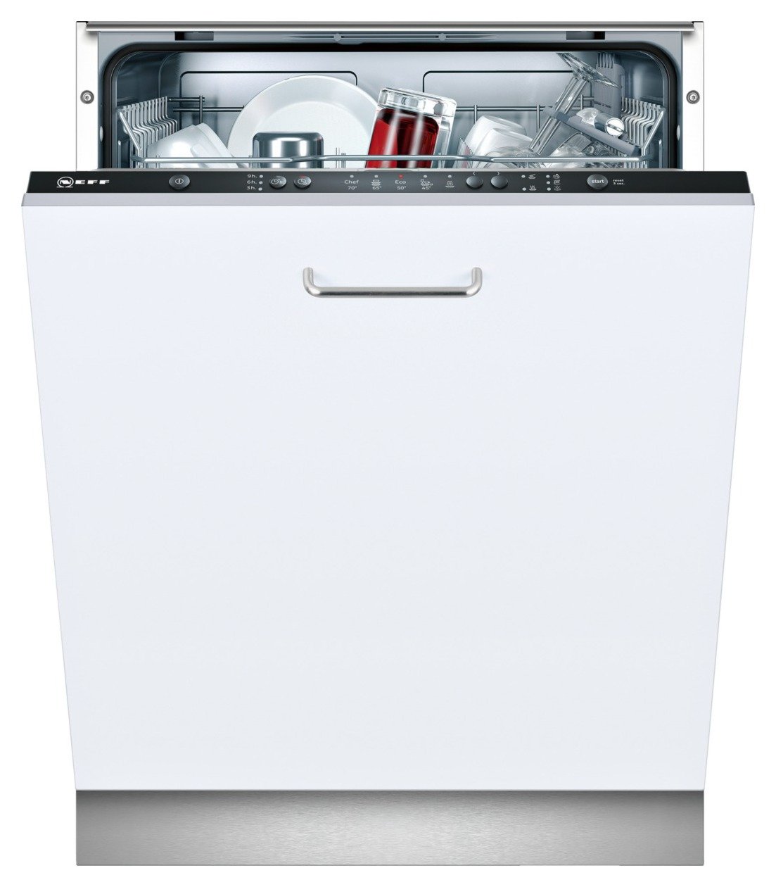 Neff S511A50X1G Integrated Dishwasher - White