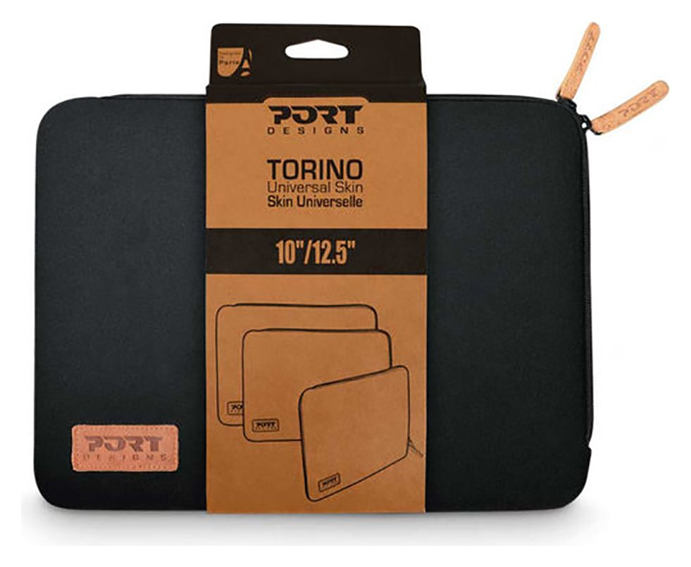 Port Designs Torino 10-12.5 Inch Laptop Sleeve - Black