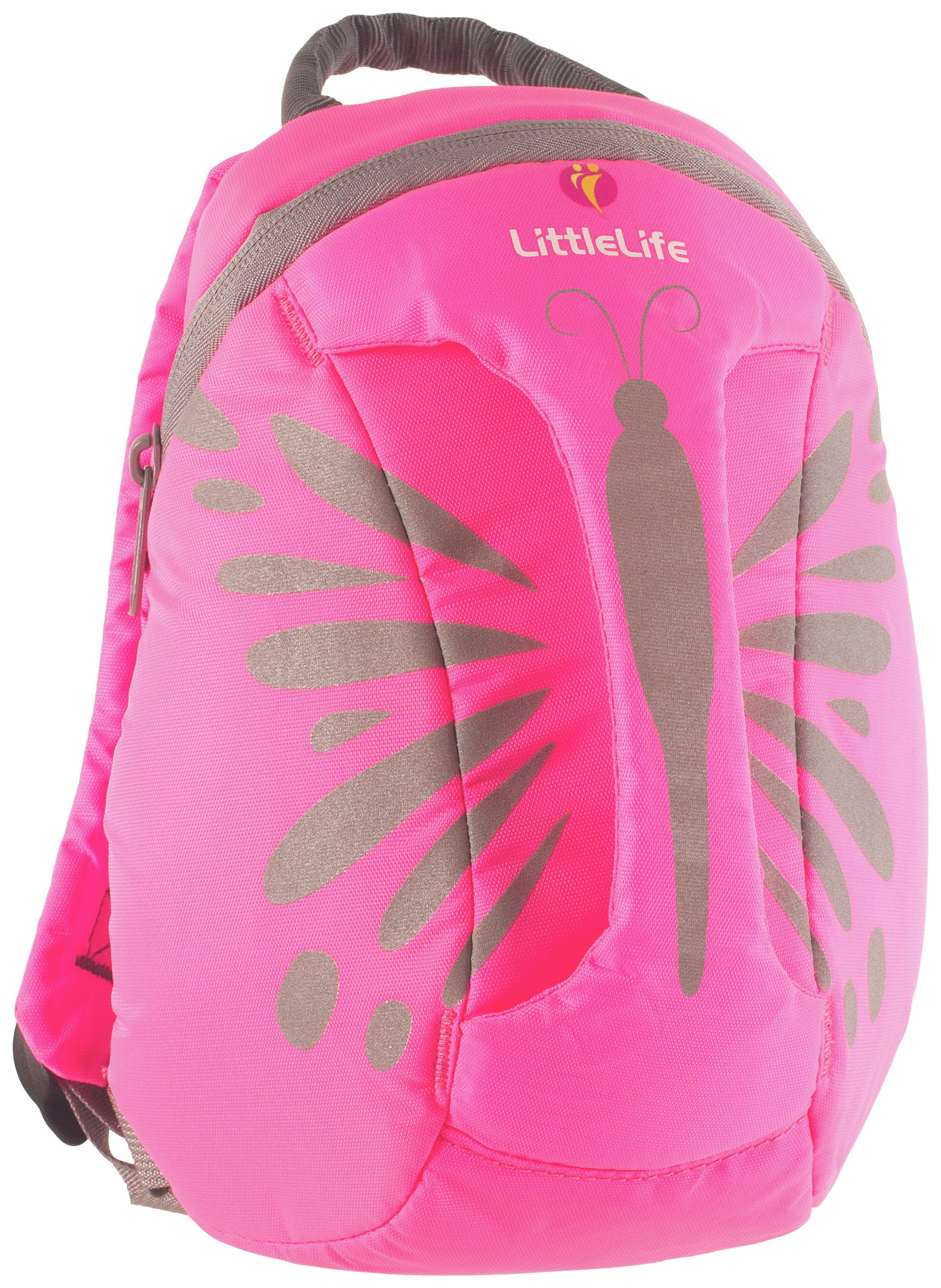 LittleLife Butterfly Hi-Vis 3L Kids Actionpak Backpack