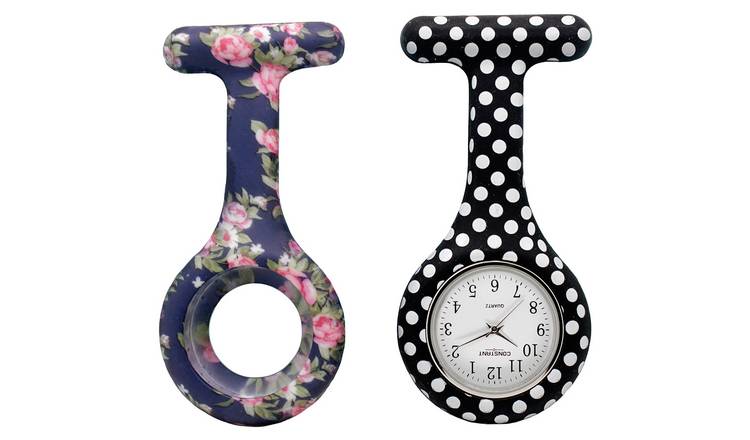 Buy Constant Nurses Polka Dot and Blue Floral FOB Watch Womens watches Argos