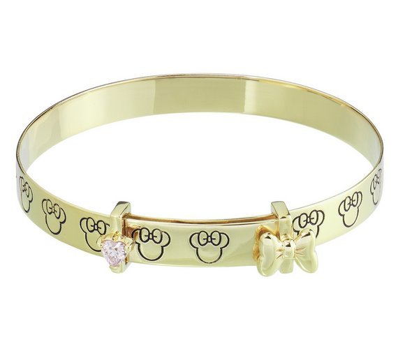 Disney 9ct Gold Plated Minnie Mouse Bangle Review