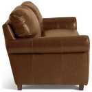 Buy Habitat Salisbury 4 Seater Leather Sofa - Tan | Sofas | Argos