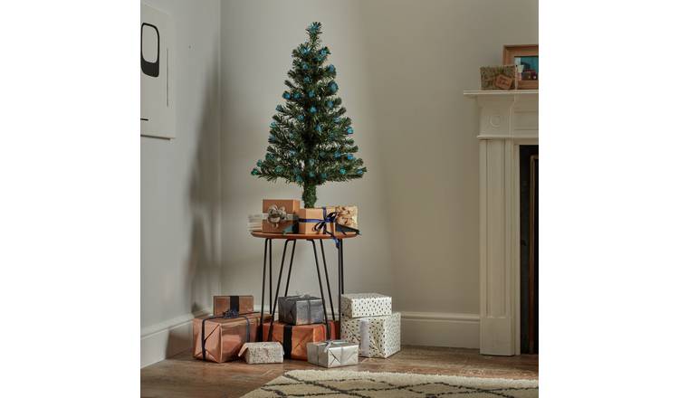 Argos Home 3ft Fibre Optic Small Christmas Tree