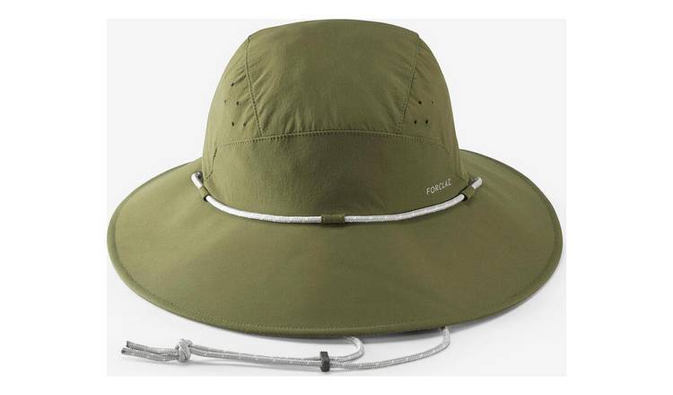 Decathlon Men'S Anti-Uv Hat - Khaki 60-62Cm