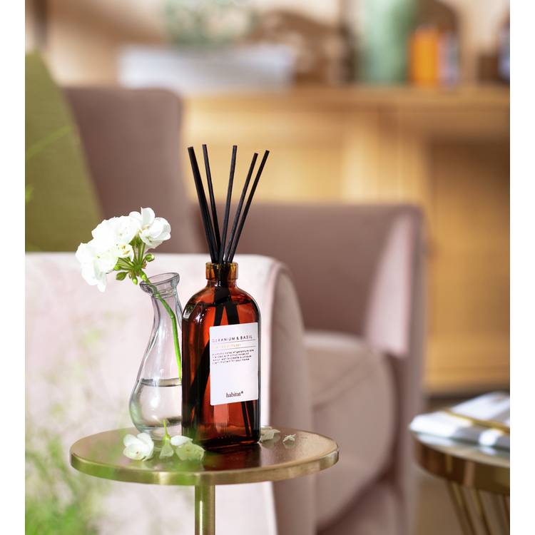 Habitat 150ml Scented Diffuser - Geranium & Basil 0