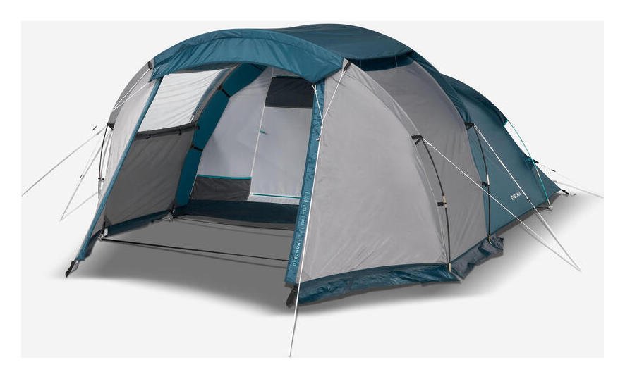 Decathlon 4 Person Camping Tent - Mh100 Xxl