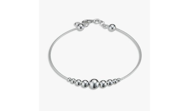 Revere Sterling Silver Beaded Bangle