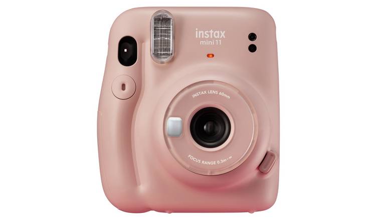 light pink instax camera