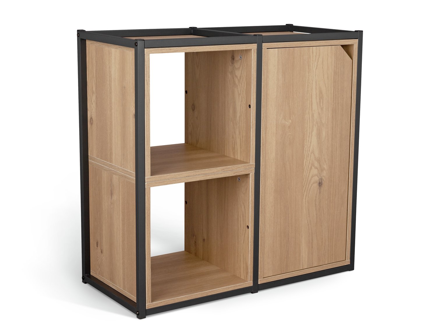 Habitat Loft Living Short Shelving and Storage Unit- Oak