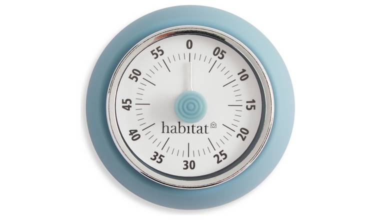 Habitat Retro Kitchen Timer - Blue