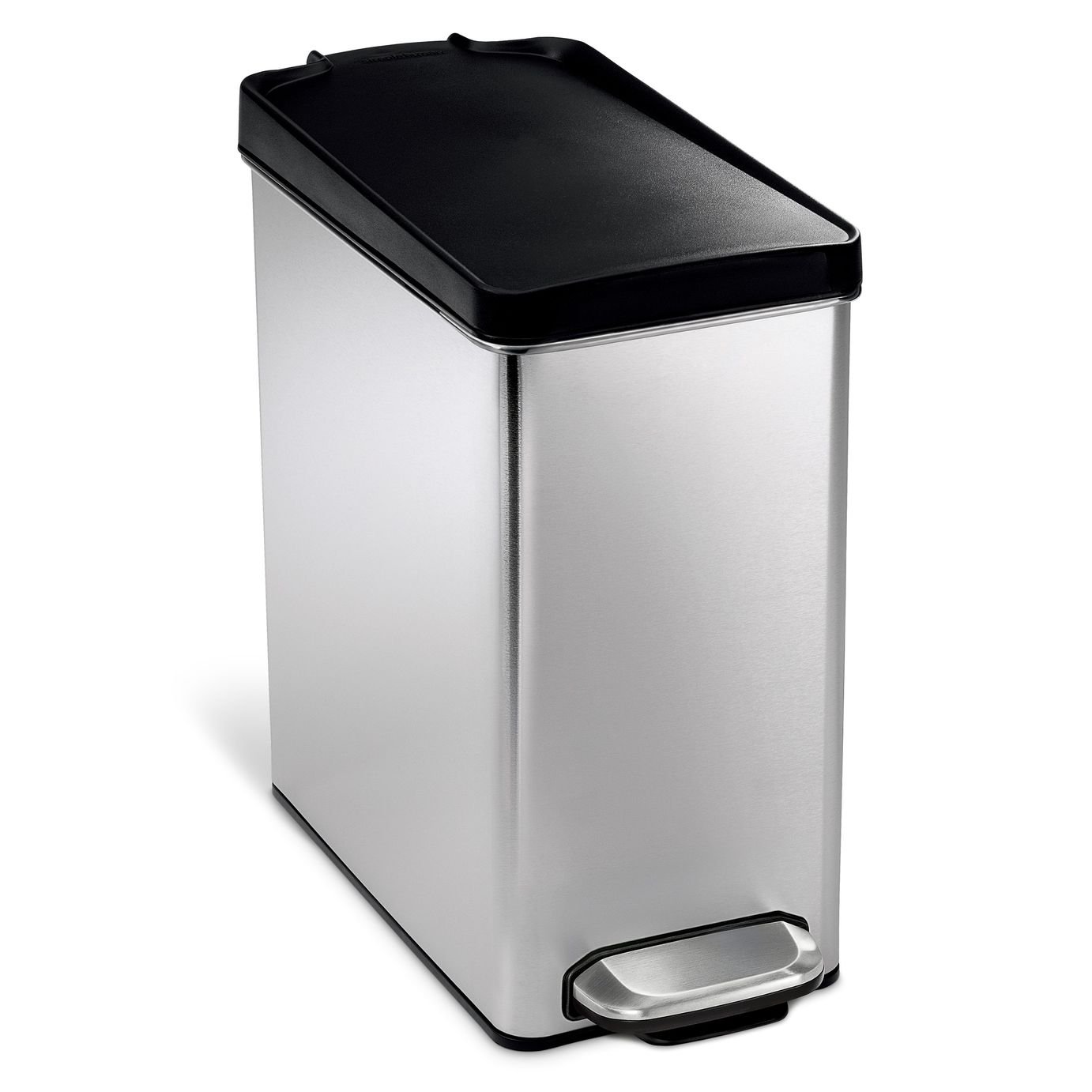 simplehuman 10L Profile Pedal Bin - Stainless Steel