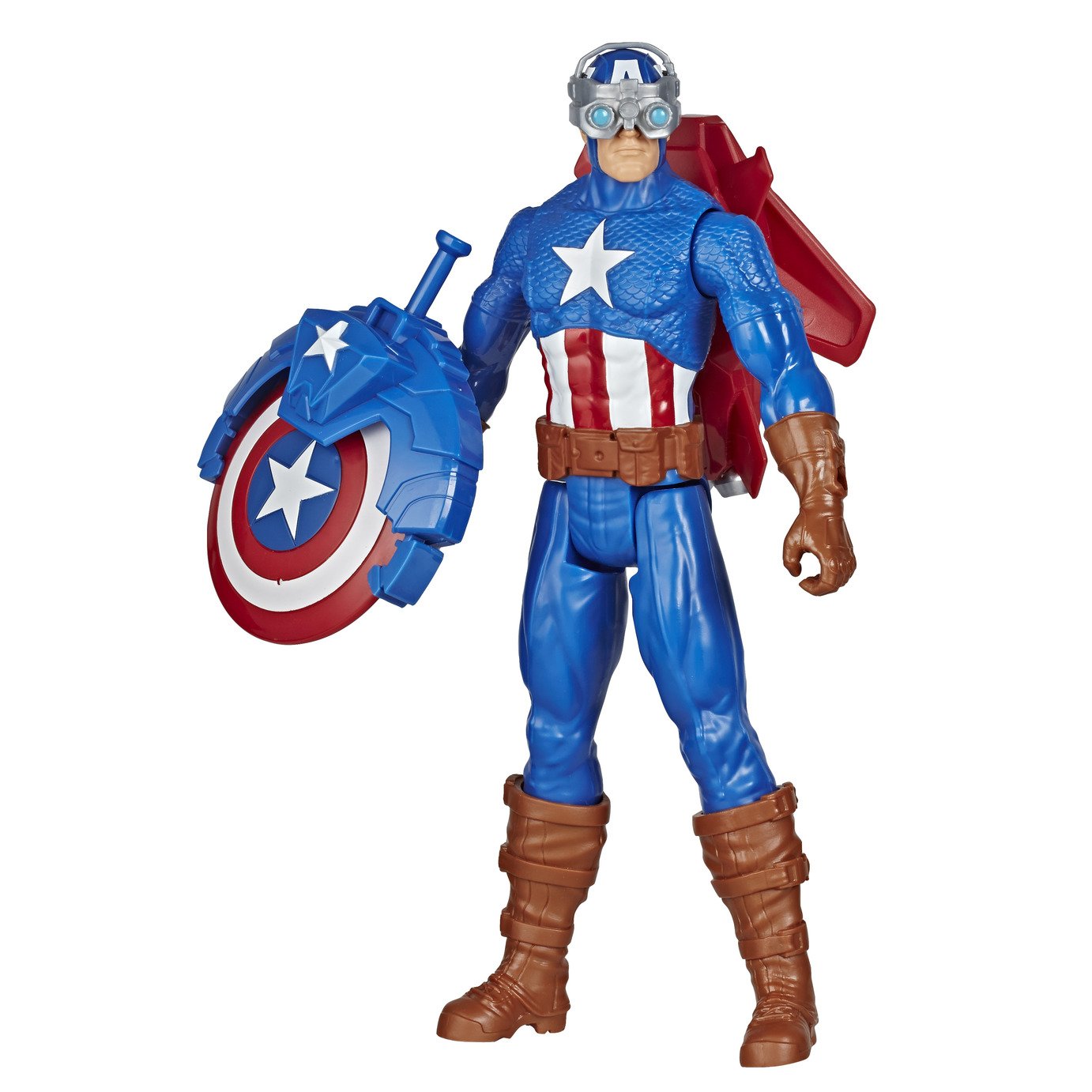 Marvel Avengers Titan Hero Series Blast Gear Captain America Review