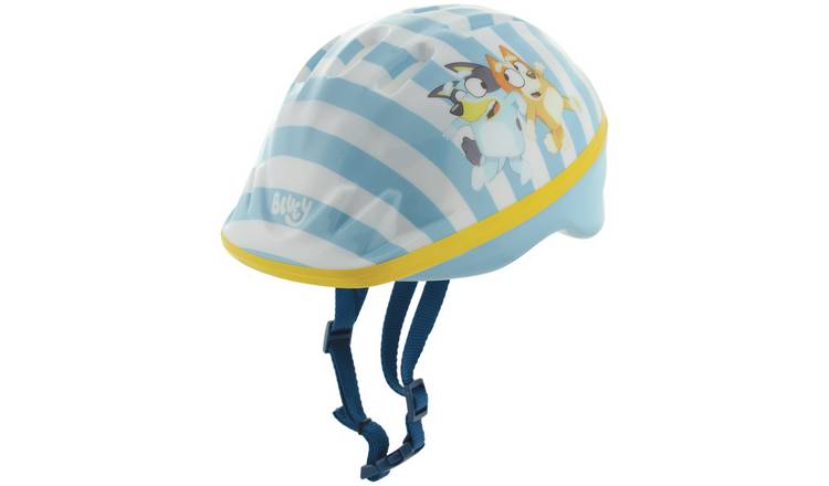 Bluey Kids Bike Helmet with Adjustable Dial Fitting - Blue