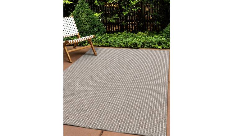 Homemaker Polypropylene Neutral Rectangle Rug 120 x 170cm