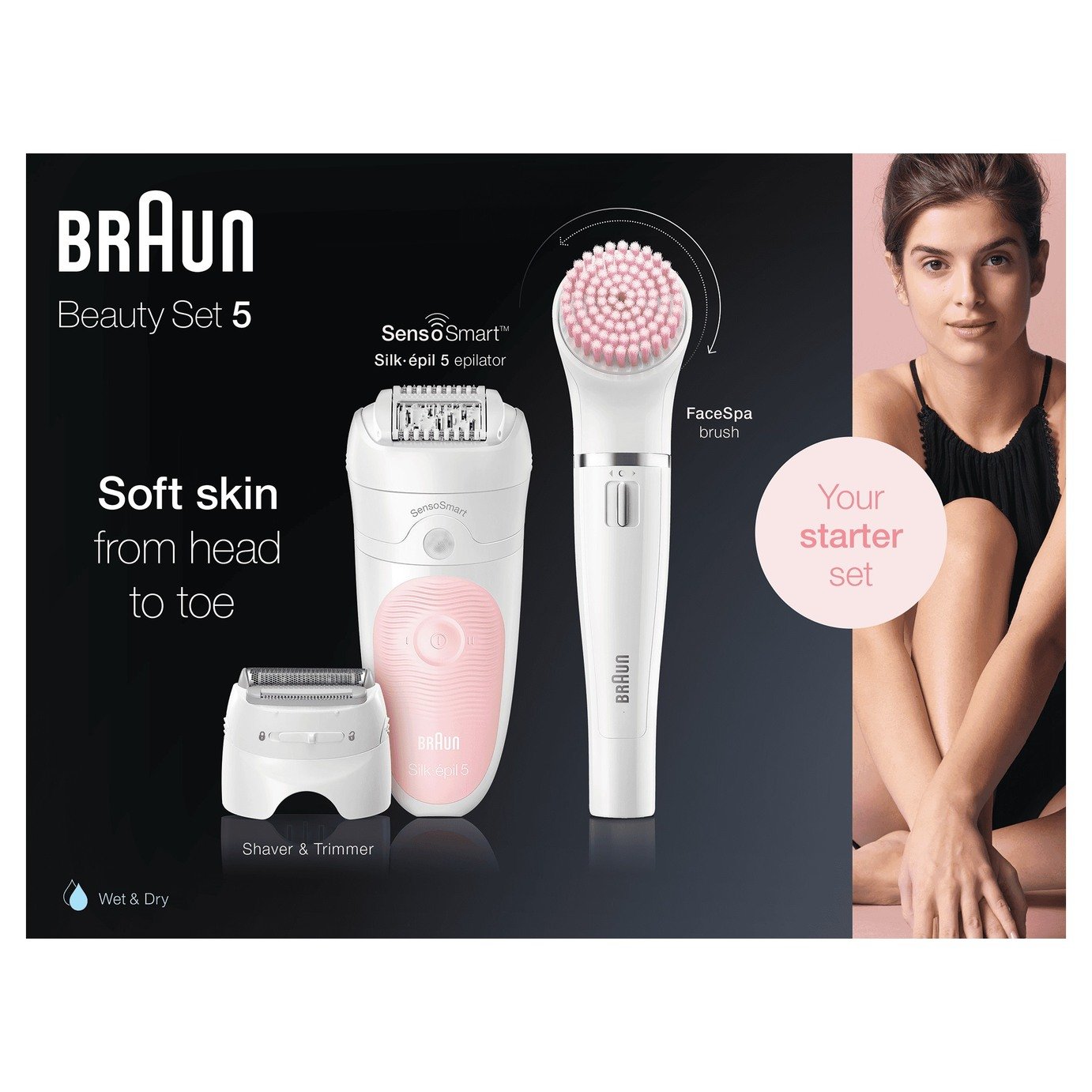 Braun Silk-epil 5 5-895 Hair Removal Beauty Set Review