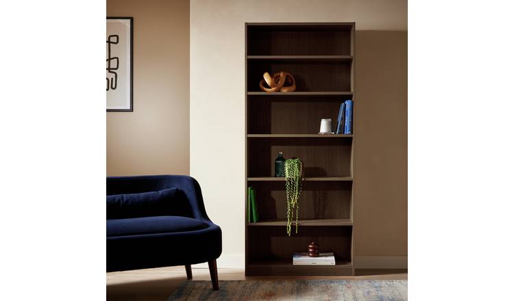 Argos Home Maine Bookcase - Walnut