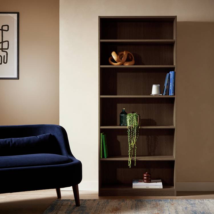 Argos Home Maine Bookcase - Walnut 0