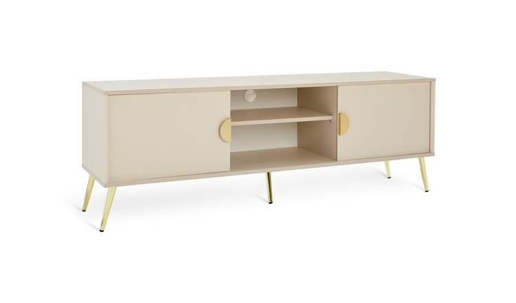 Habitat Velma 2 Door TV Unit - Natural