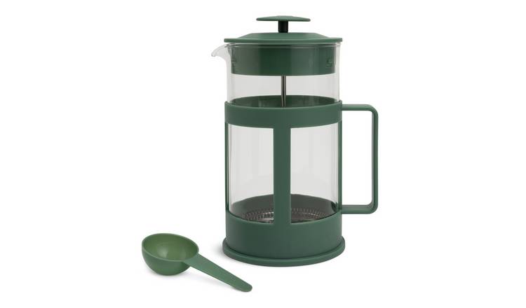 Habitat 1 liter Cafetiere - Green