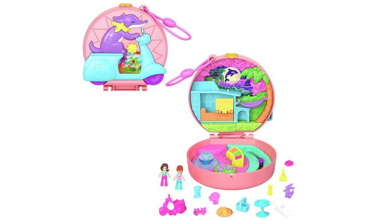 Polly Pocket Adventure Moped Compact Doll Playsets