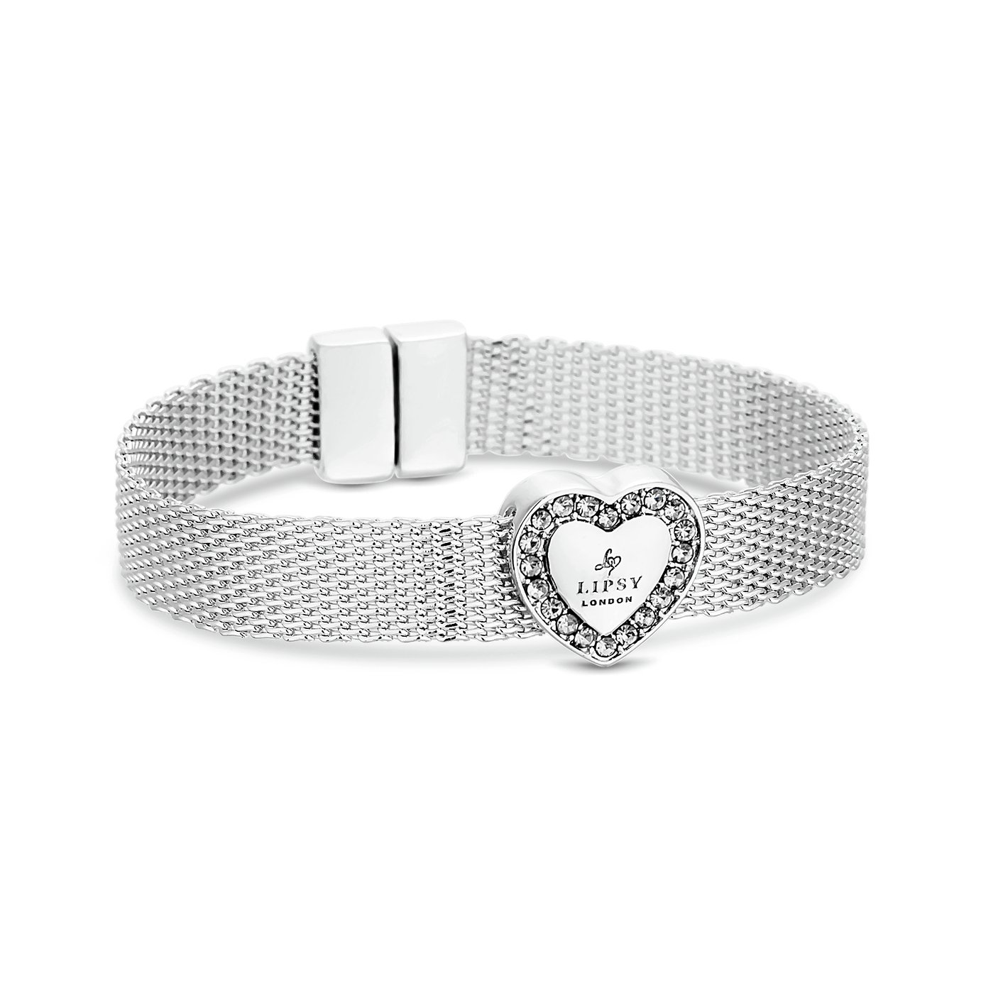 Lipsy Gift Mesh Bracelet with Heart Logo Review