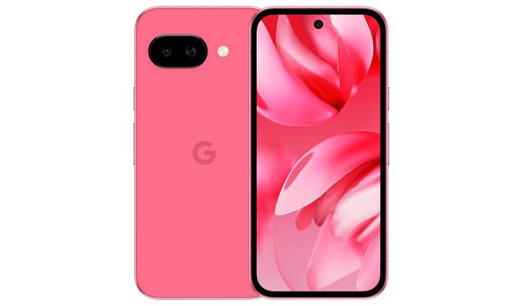 SIM Free Google Pixel 9a 5G 128GB AI Mobile Phone - Peony