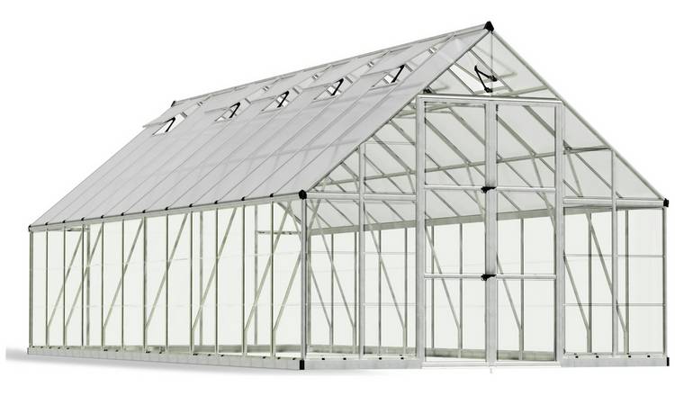 Palram Canopia Balance Silver Greenhouse - 10 x 24ft