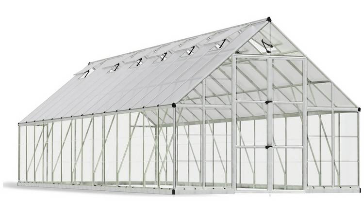 Palram Canopia Balance Silver Greenhouse - 10 x 28ft