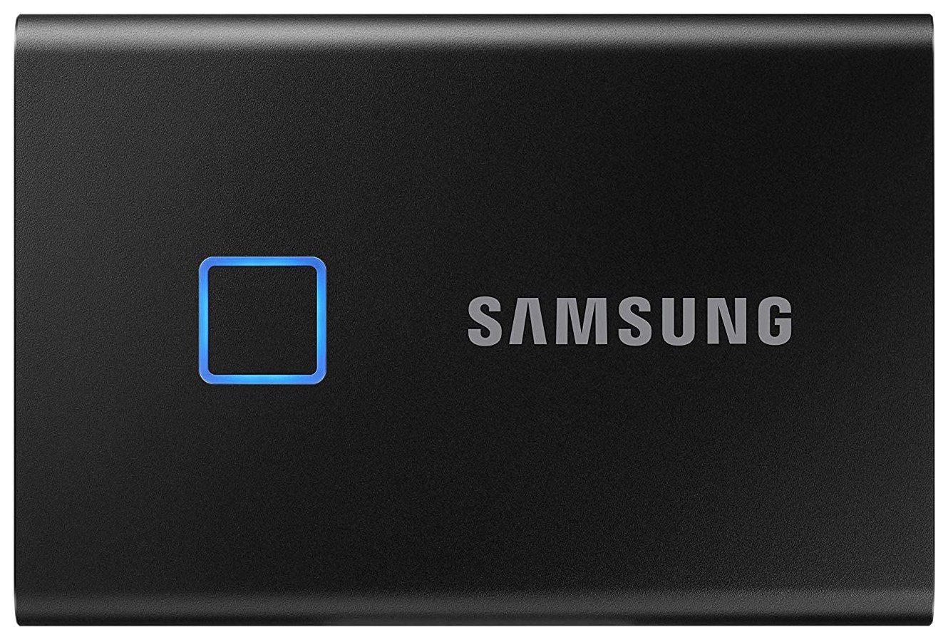 Samsung T7 Touch 2TB Portable SSD - Black