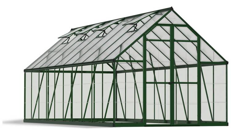 Palram Canopia Balance Green Greenhouse - 8 x 20ft