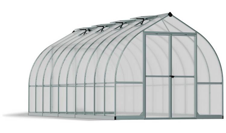 Palram Canopia Bella Silver Greenhouse - 8 x 20ft