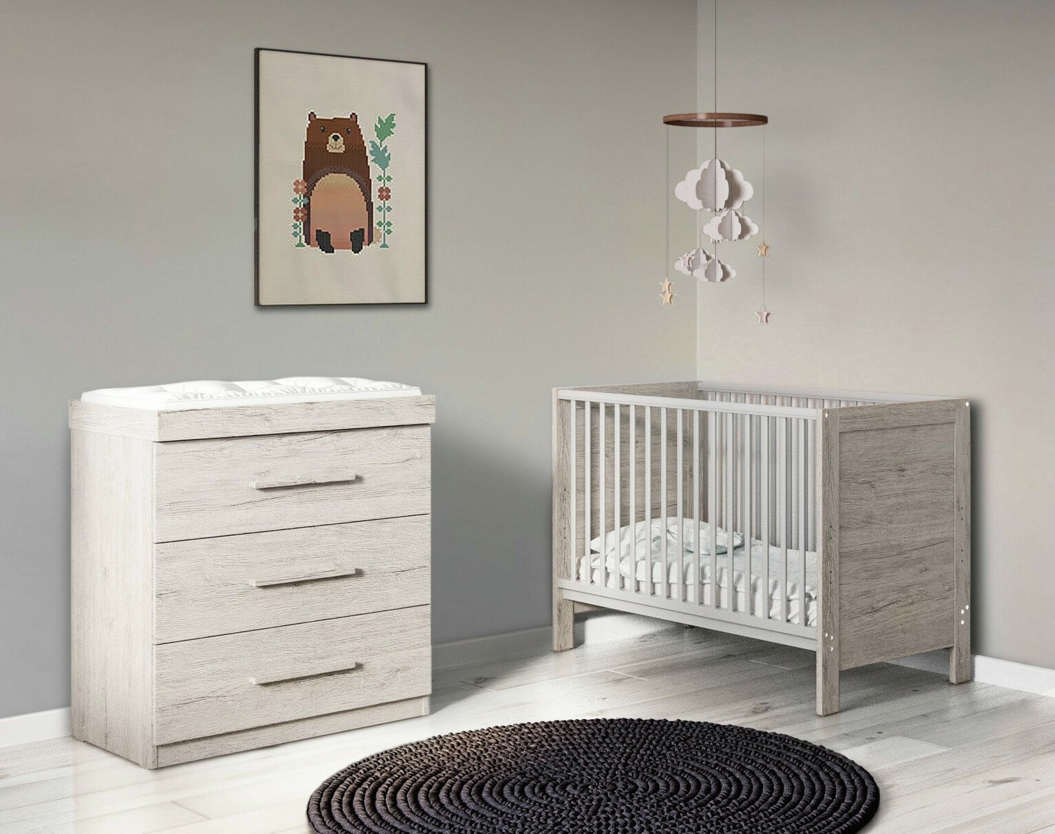 Ickle Bubba Grantham Mini 2 Piece Nursery Set Review