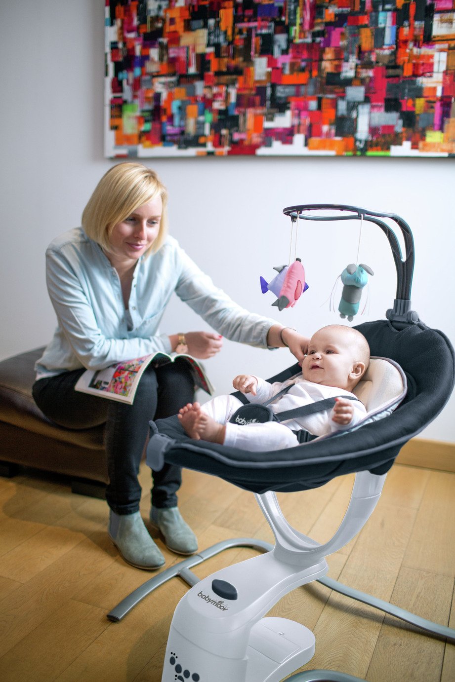 swoon up baby bouncer