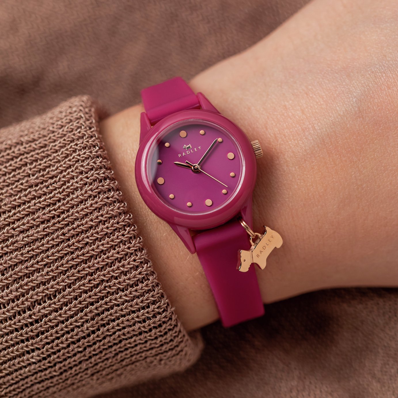 Radley Ladies Pink Silicone Strap Watch Review