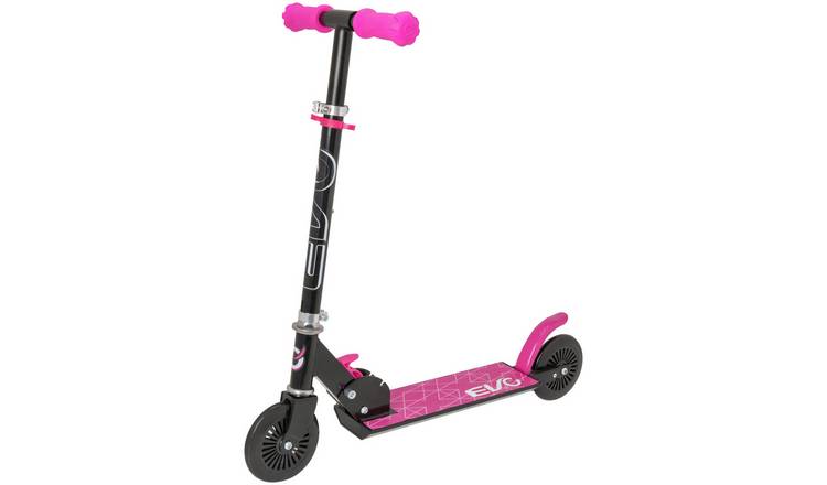 Buy EVO 2 Wheel Scooter Black Pink Kids scooters Argos