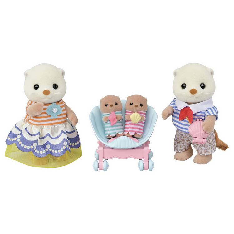 Sylvanian Families Sea Otter Family Playset 0