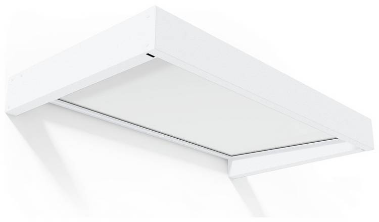 Palram Canopia 1600mm Sophia Door Awning - White White Opal