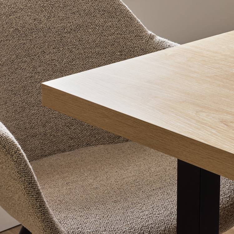 Habitat Zayn Birch Dining Table,2 Bench & 2 Natural Chairs 0