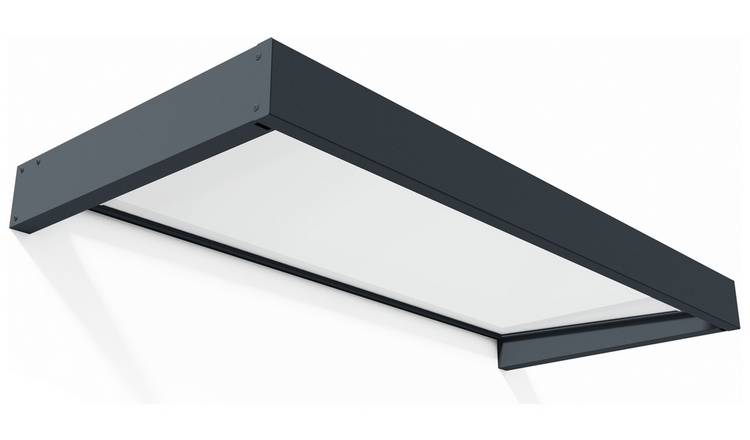 Palram Canopia 2150mm Sophia Door Awning Grey - White Opal