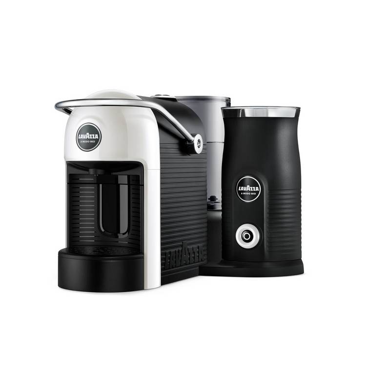 Lavazza Jolie & Milk Evo Pod Coffee Machine - White 0